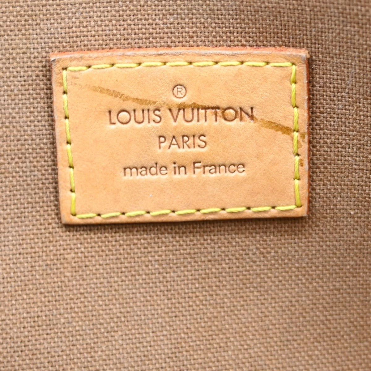 Louis Vuitton Popincourt Handle Monogram Canvas Brown Canvas Handbag (Pre-Owned)
