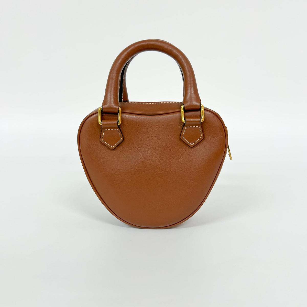 Celine Heart Leather Brown Calfskin Handbag (Pre-Owned)