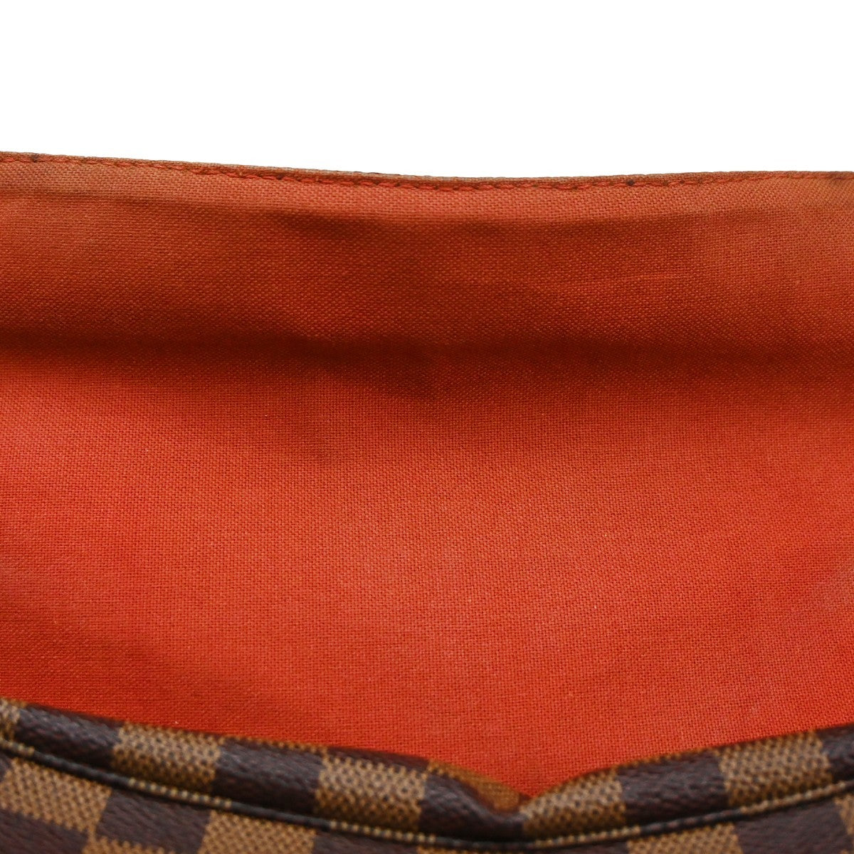 Louis Vuitton Naviglio Damier Ebene Brown Canvas Shoulder Bag Bag (Pre-Owned)