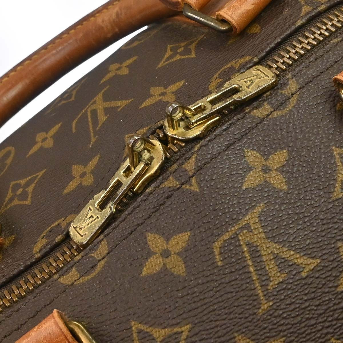 Louis Vuitton Keepall Monogram Canvas Brown Canvas Travel Bag Bag (Pre-Owned)