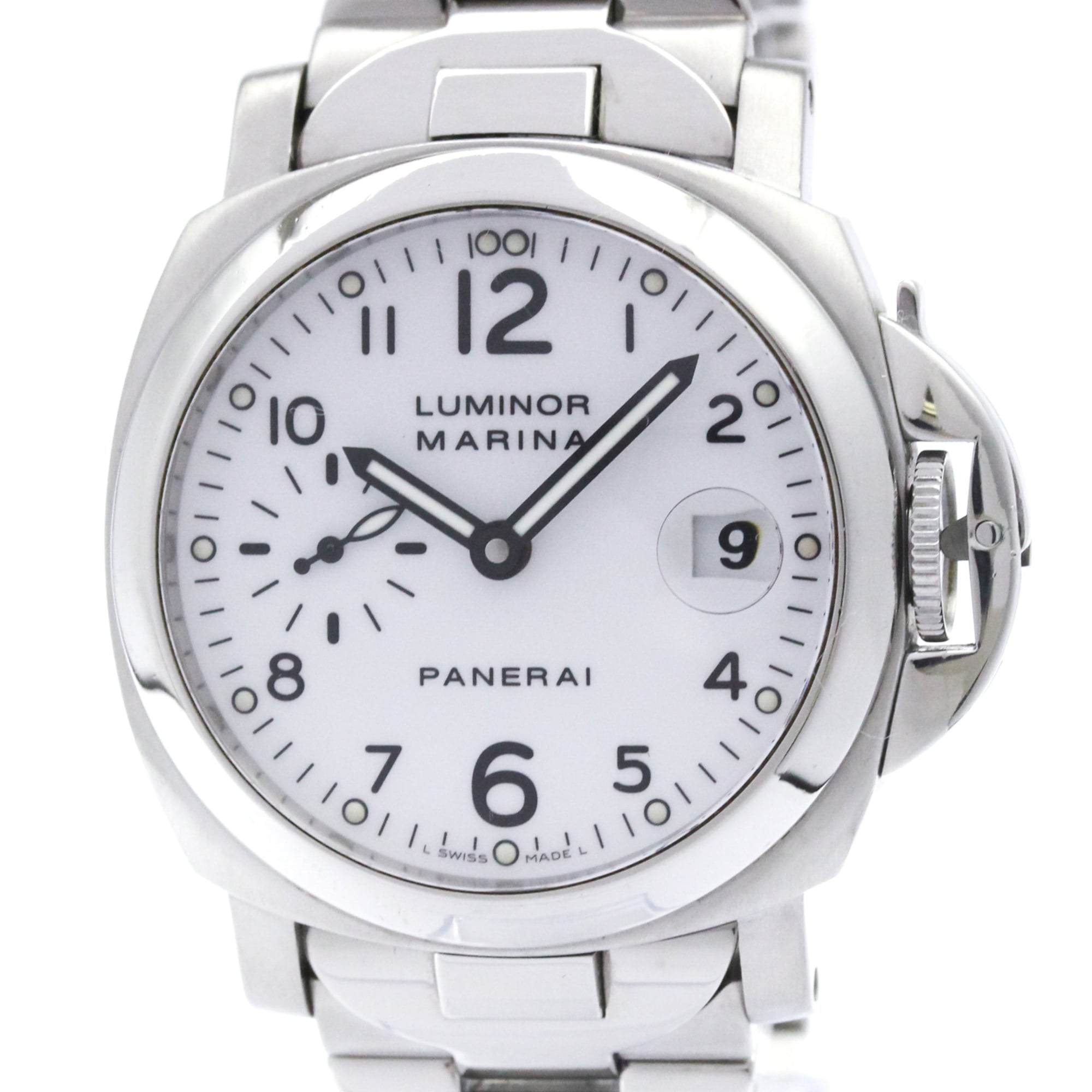 Panerai Luminor Marina Automatic Stainless Steel Watch (Pre-Owned)