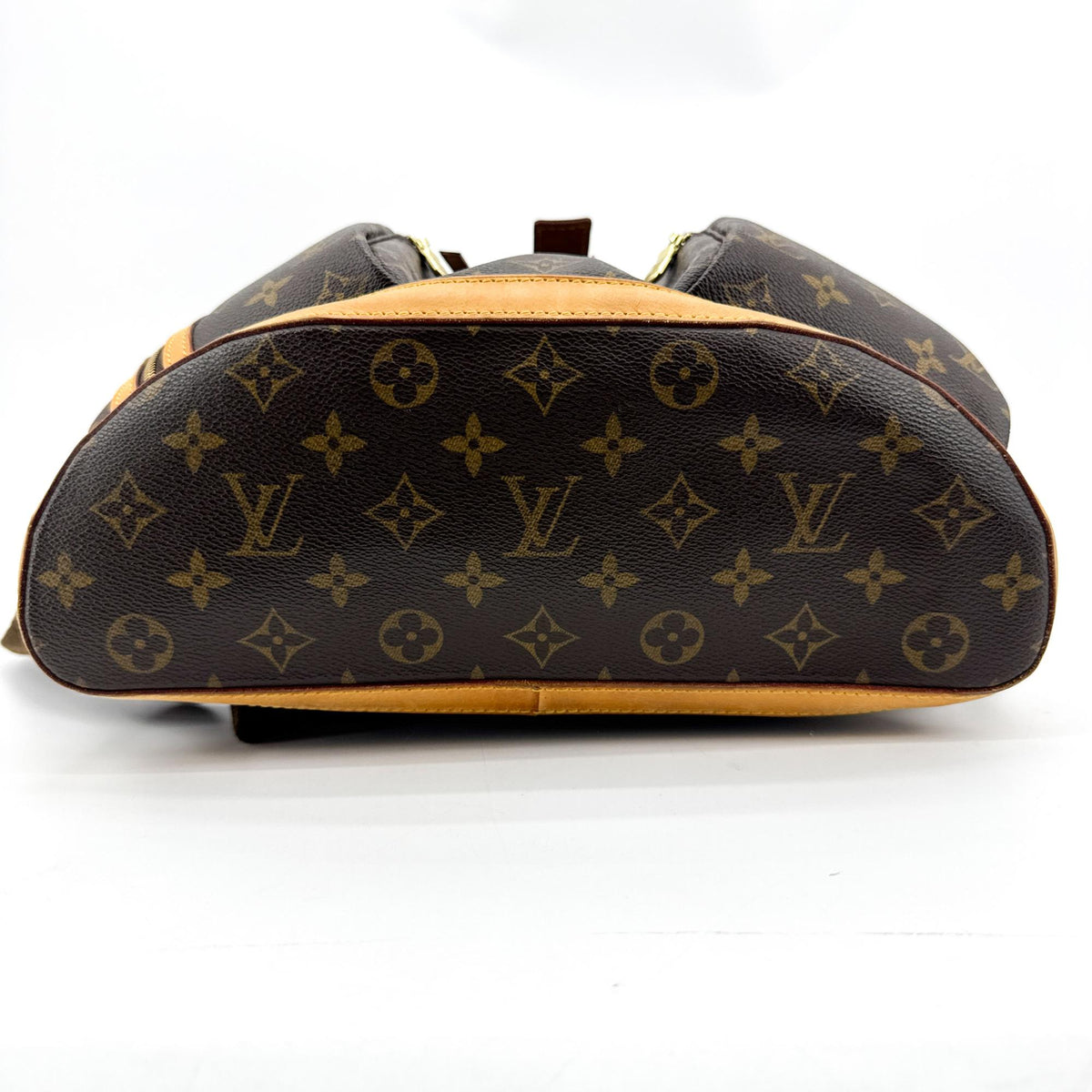 Louis Vuitton Bosphore Monogram Canvas Brown Canvas Backpack Bag (Pre-Owned)