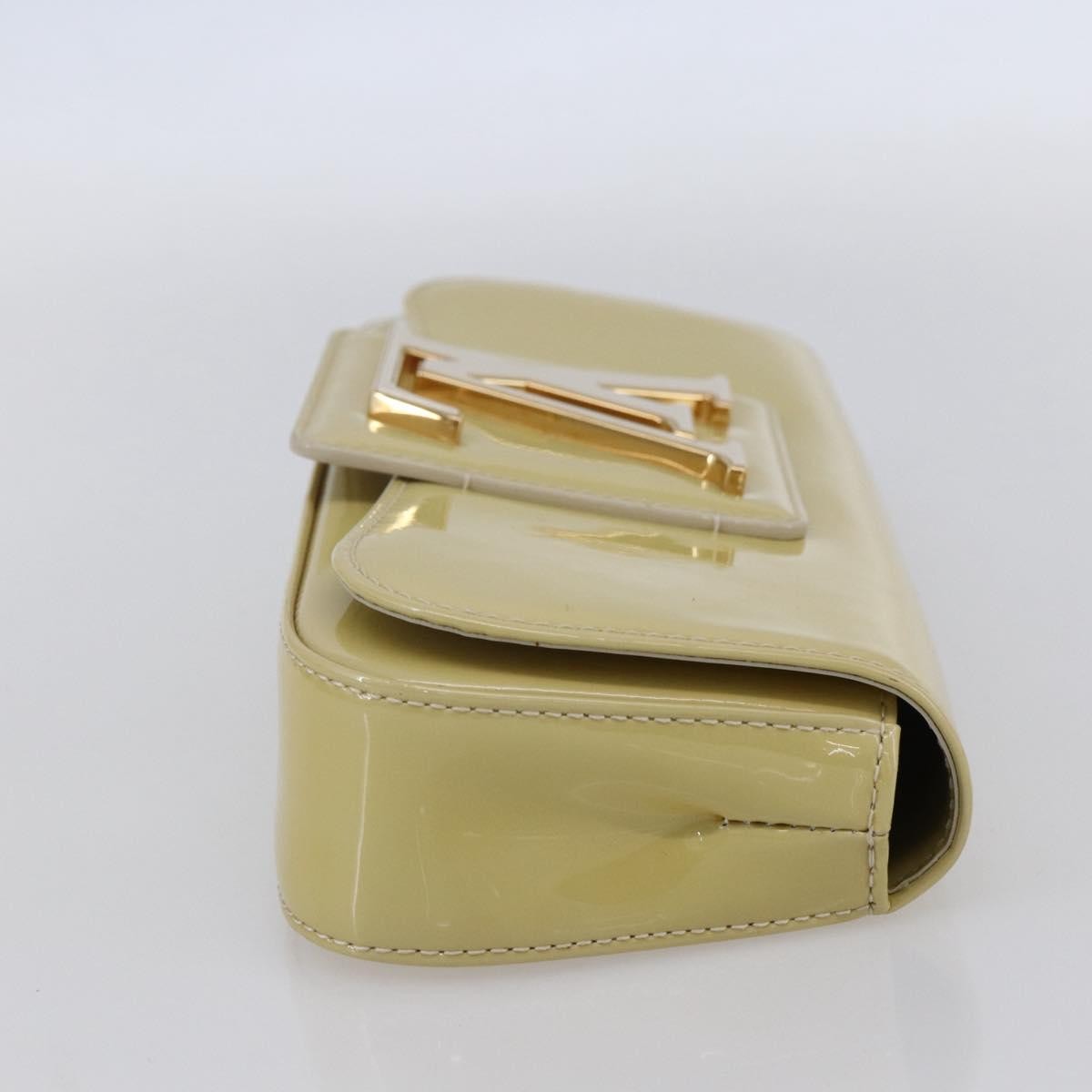 Louis Vuitton Sobe Clutch Patent Beige Patent_Leather Clutche & Pouche Bag (Pre-Owned)