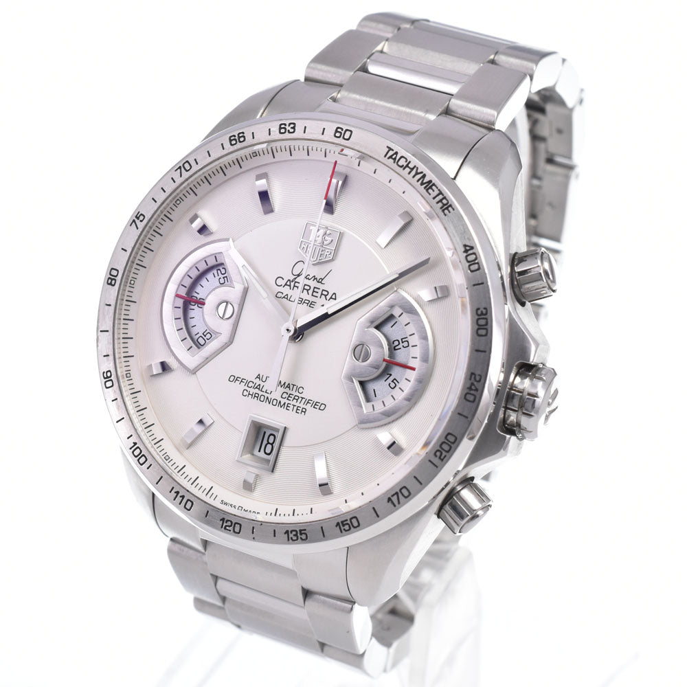 Tag Heuer Grand Carrera Chronograph Calibre 17 Automatic Stainless Steel Watch (Pre-Owned)