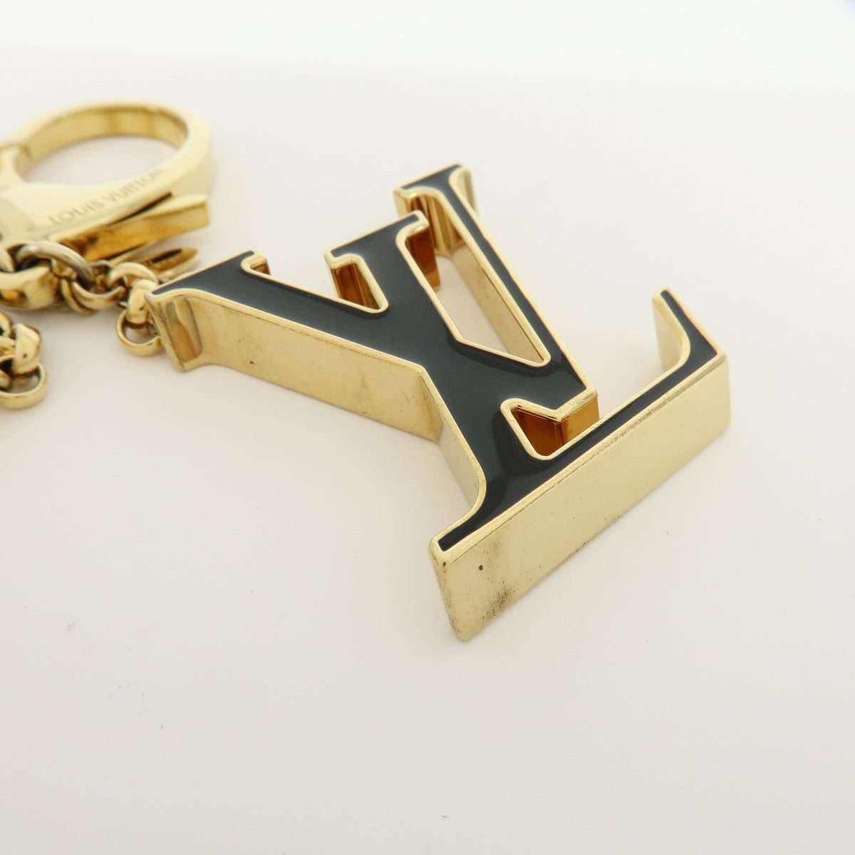 Louis Vuitton Fleur De Monogram Bag Charm Metal Gold Metal Charms And Keychains Accessory (Pre-Owned)