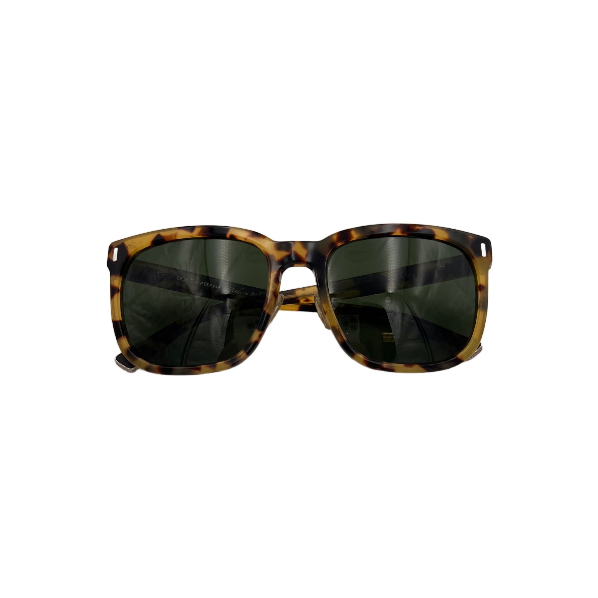 Dolce & Gabbana Brown Tortoise Sunglasses (Pre-Owned)