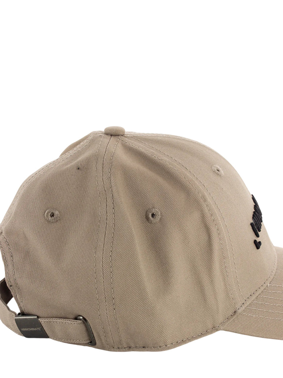 Hinnominate Beige Embroidered Logo Cotton Women's Hat