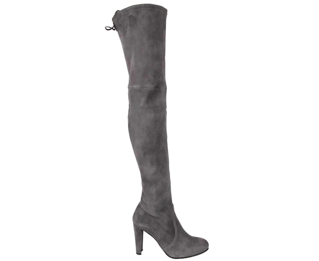 Stuart Weitzman Women's Highland Slate Suede Over-the-knee Boot
