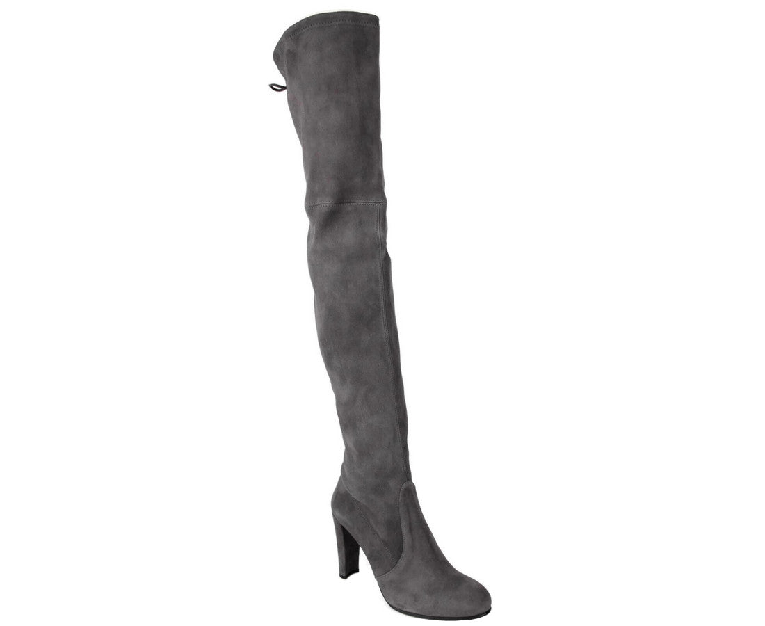 Stuart Weitzman Women's Highland Slate Suede Over-the-knee Boot