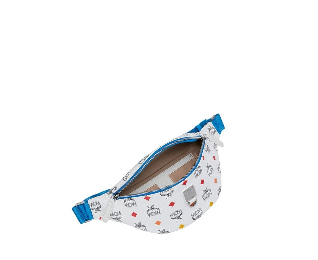 MCM White Spectrum Stark Skyoptic Visetos Belt Bag