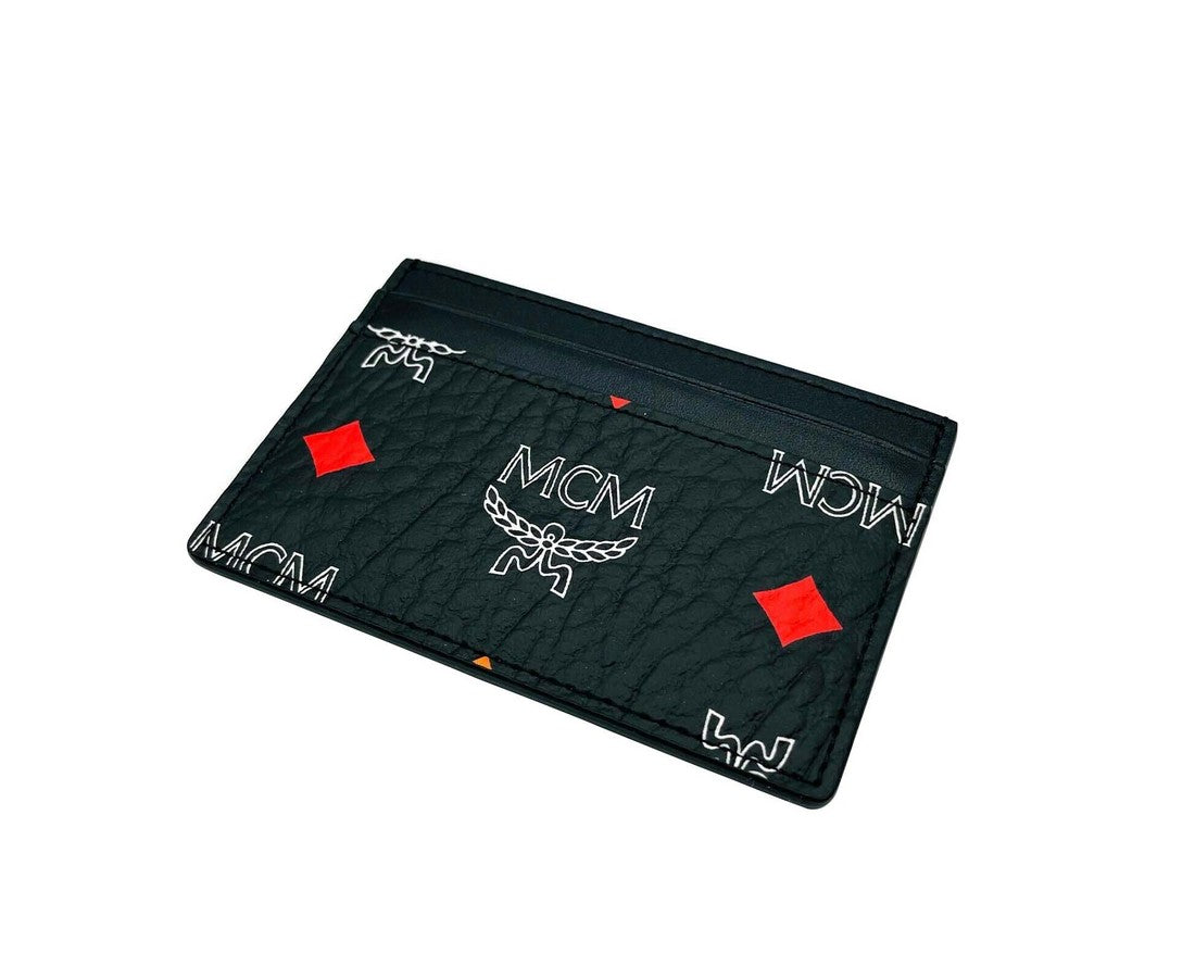 MCM Women's Spectrum Diamond Rainbow Logo Visetos Card Holder