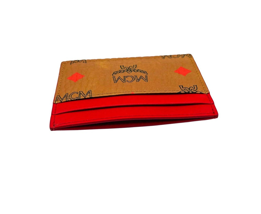 MCM Women's Spectrum Diamond Rainbow Logo Visetos Card Holder