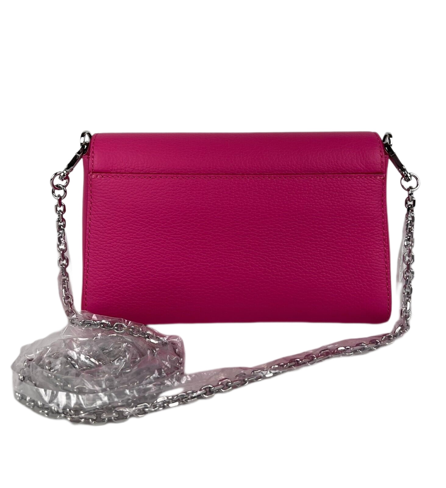 MCM Millie Sugar Pink Small Crossbody Silver Chain Bag