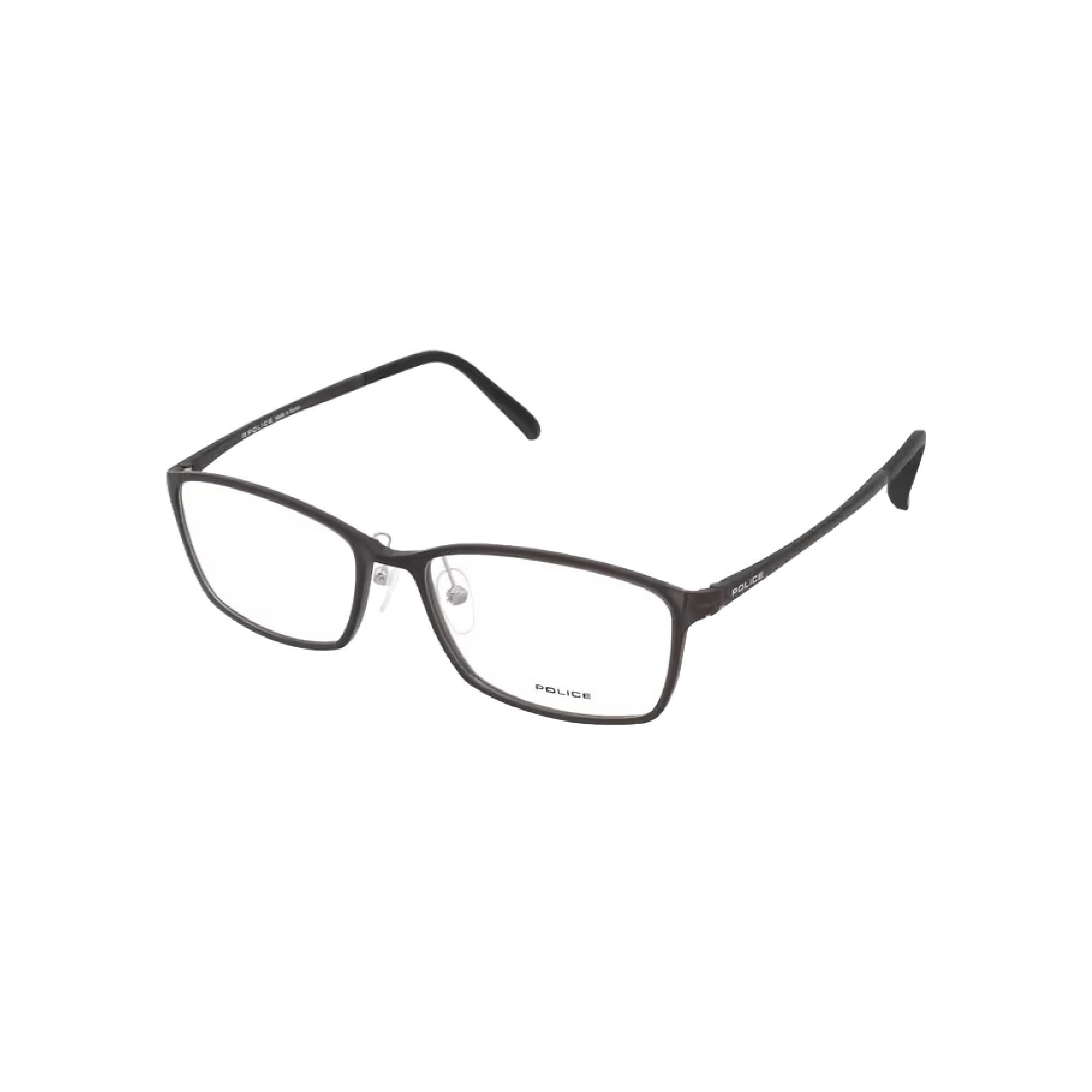 Police Sharp Look Black Men's Optical Frames