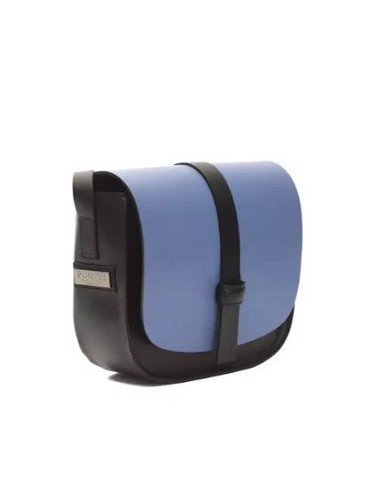 Pompei Donatella Blue Leather Crossbody Women's Bag