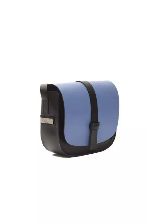 Pompei Donatella Blue Leather Crossbody Women's Bag