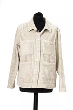 Jacob Cohen Elegant Wide Ribbed Cotton Women's Jacket