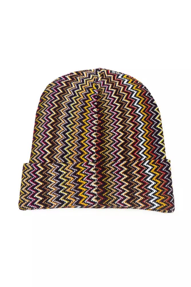 Missoni Geometric Fantasy Wool-Blend Men's Hat
