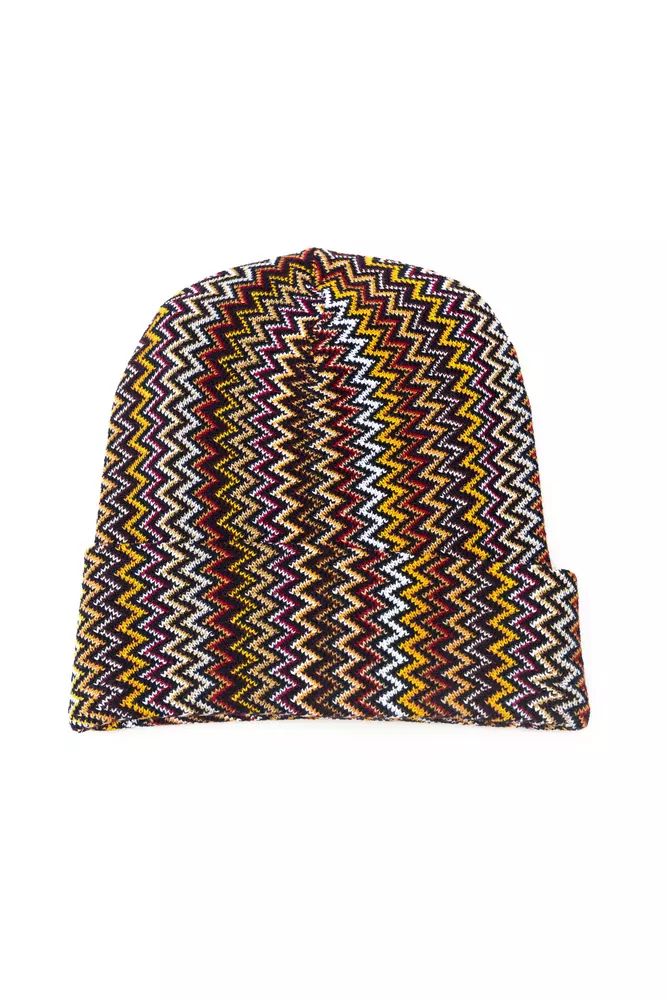 Missoni Geometric Fantasy Wool-Blend Men's Hat