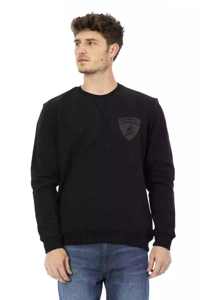 Automobili Lamborghini Elegant Shield Logo Crewneck Men's Sweatshirt