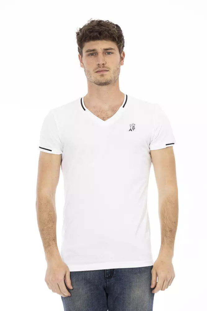 Trussardi Action White Cotton Men's T-Shirt