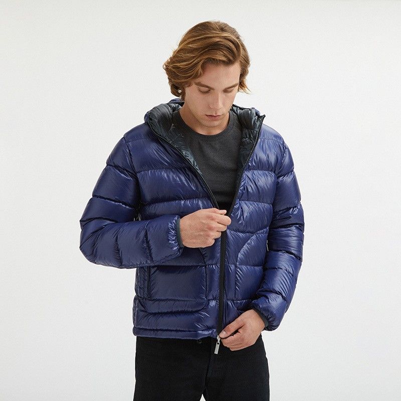 Centogrammi Reversible Duck Feather Padded Men's Jacket