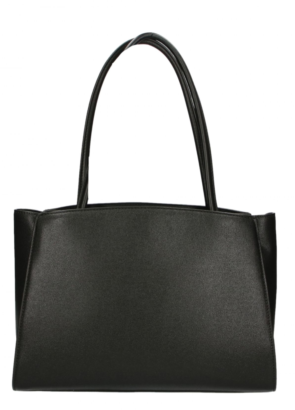 Plein Sport Sleek Black Three-Compartment Tote Women's Bag