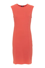 Imperfect Chic Pink Imperfect Stretch Midi Women's Dress