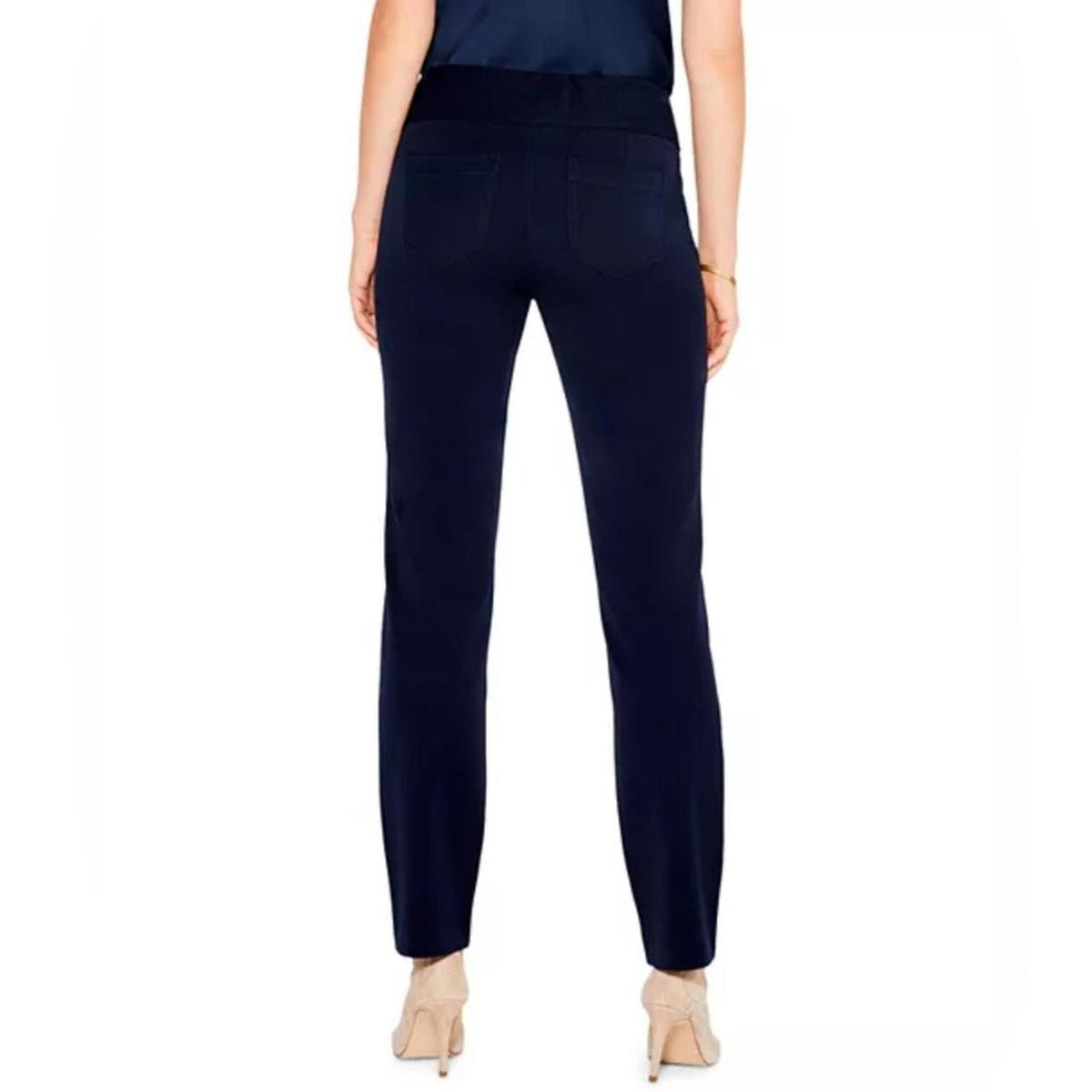Nic + Zoe Work It Dark Indigo Straight Leg Pants