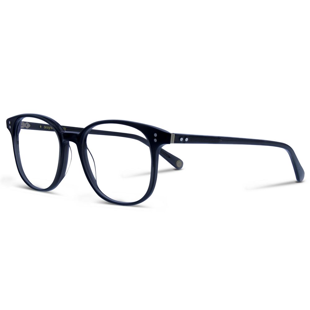 Röst Men’s Black Round Full-Rim Optical Eyeglass Frames 50-18-140 (w/o Case)