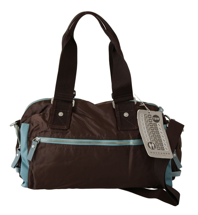 WAYFARER Elegant Duffel Travel Bag in Earthy Women's Brown