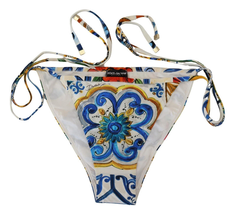 Dolce & Gabbana Floral Print Bikini Bottom Women's Swimwear