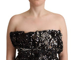 Aniye By Elegant Strapless Sequined Women's Top