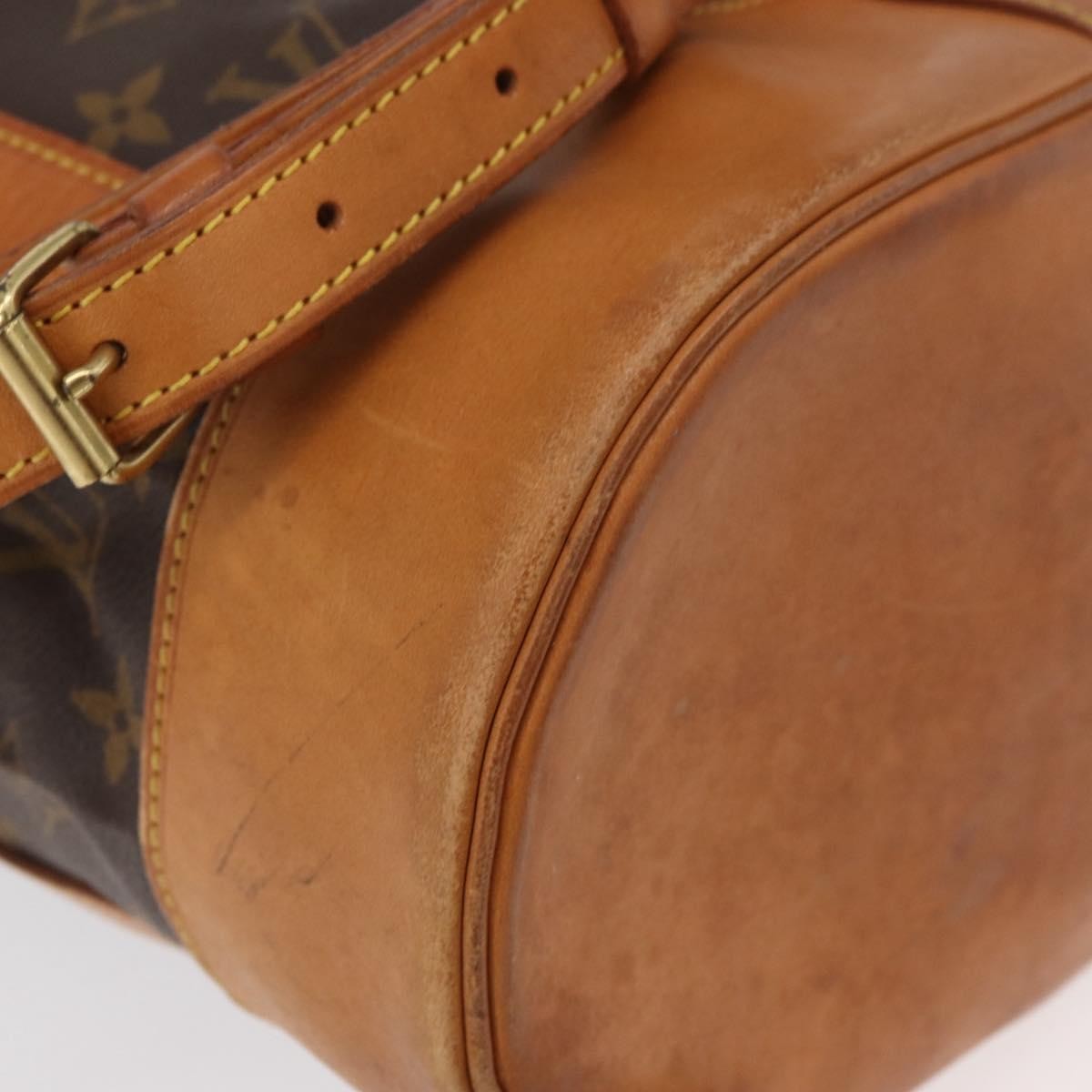 Louis Vuitton Randonnee Backpack Monogram Canvas Brown Canvas Shoulder Bag Bag (Pre-Owned)
