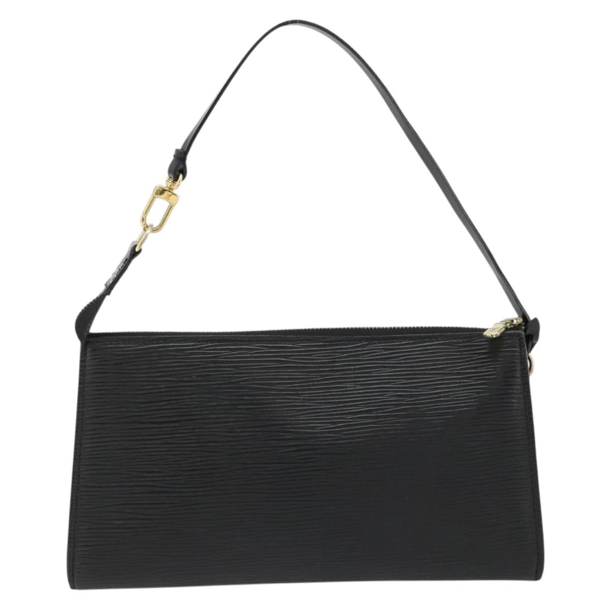 Louis Vuitton Pochette Accessoires Epi Leather Black Leather Clutche & Pouche Bag (Pre-Owned)
