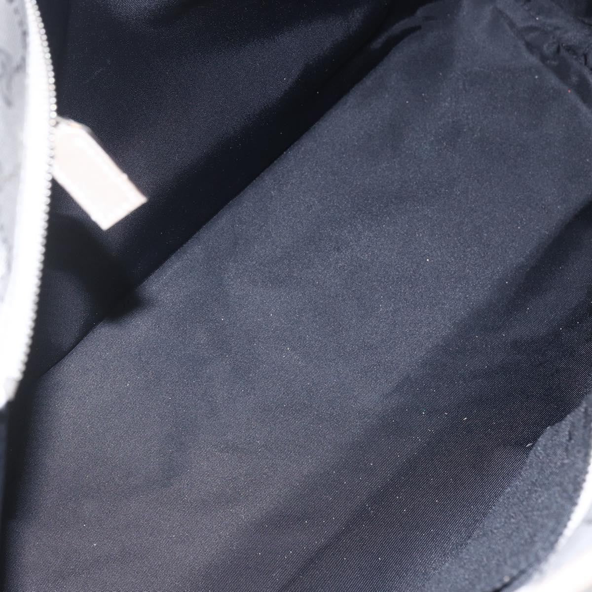 Gucci Plus Tote Gg Imprime Silver Canvas Tote Bag Bag (Pre-Owned)
