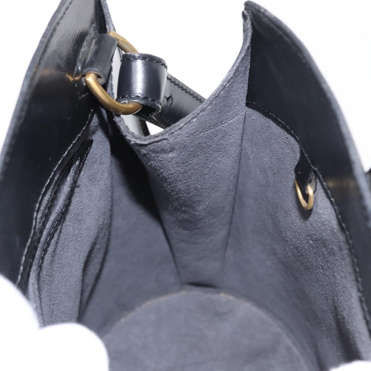 Louis Vuitton Cluny Shoulder Bag Epi Leather Black Leather Shoulder Bag Bag (Pre-Owned)
