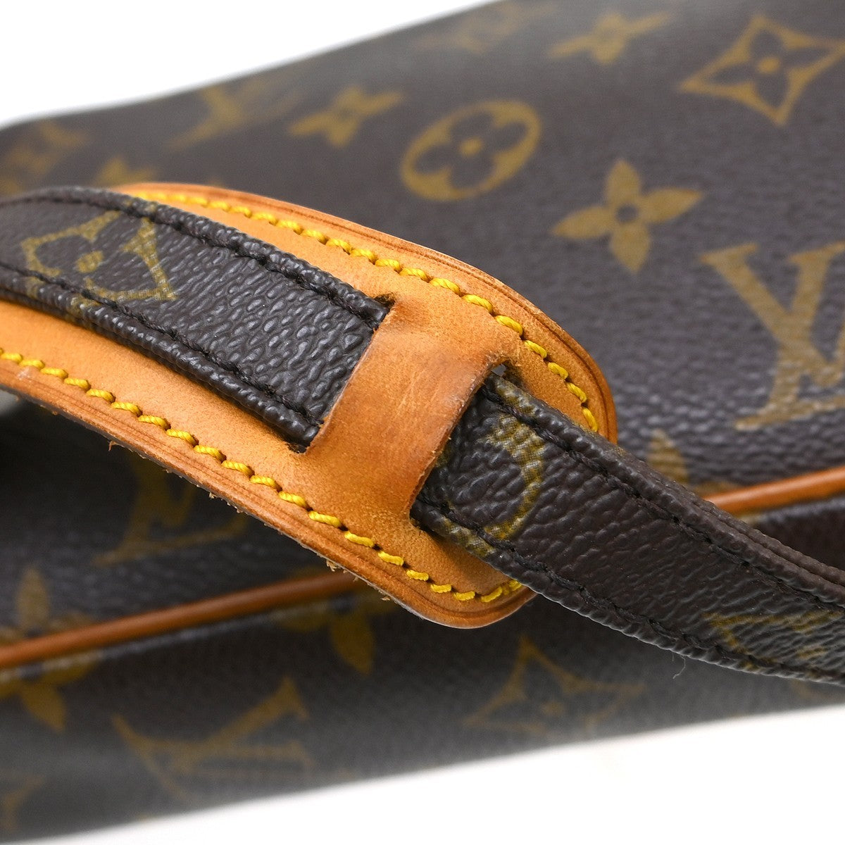 Louis Vuitton Pochette Marly Bandouliere Bag Monogram Canvas Brown Canvas Shoulder Bag Bag (Pre-Owned)