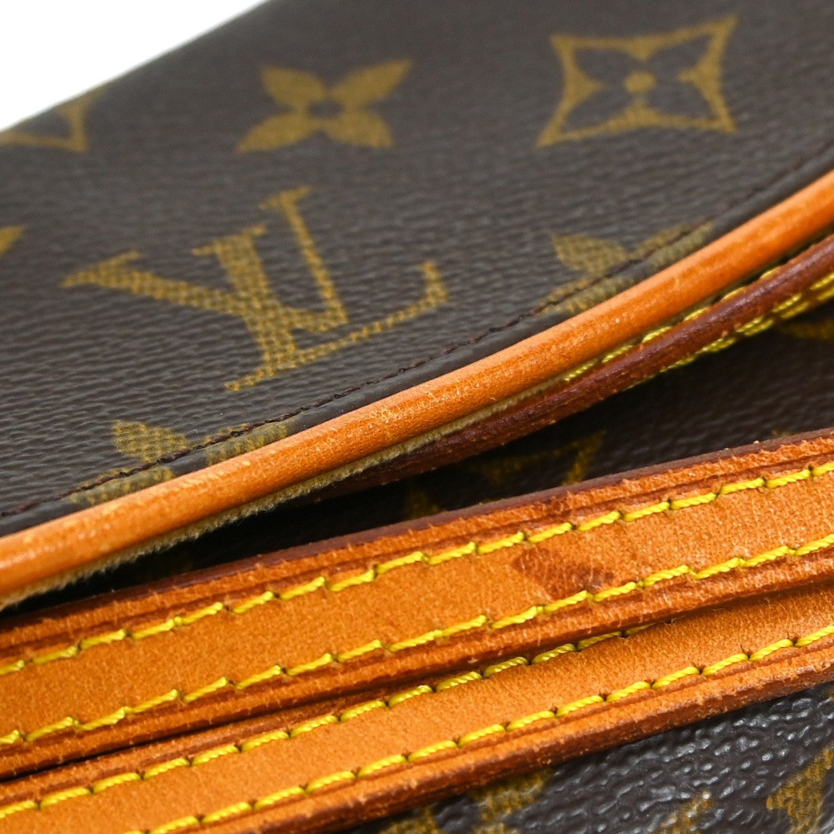 Louis Vuitton Twin Handbag Monogram Canvas Brown Canvas Clutche & Pouche Bag (Pre-Owned)