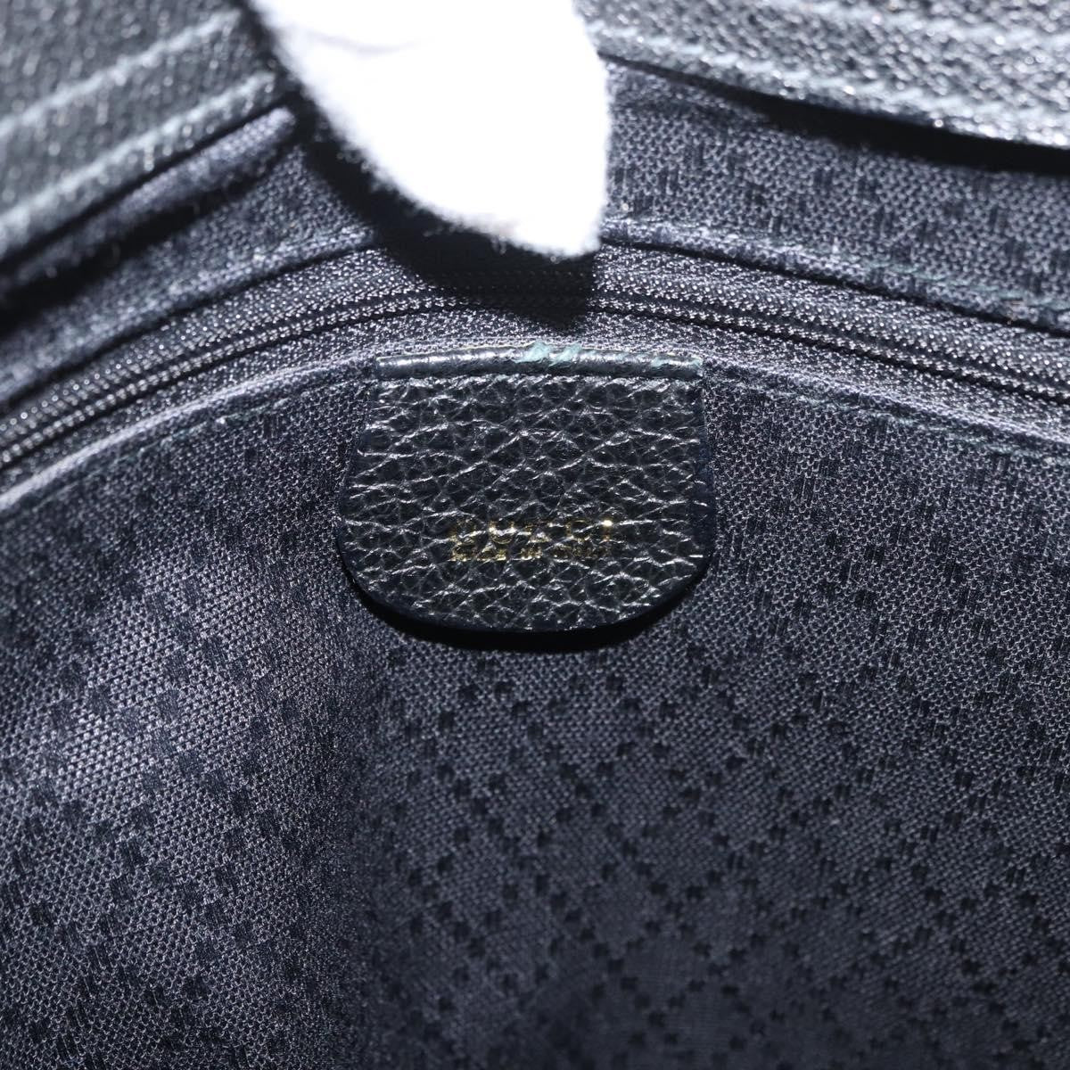Gucci Bamboo Tote Bag Suede Black Suede Tote Bag Bag (Pre-Owned)
