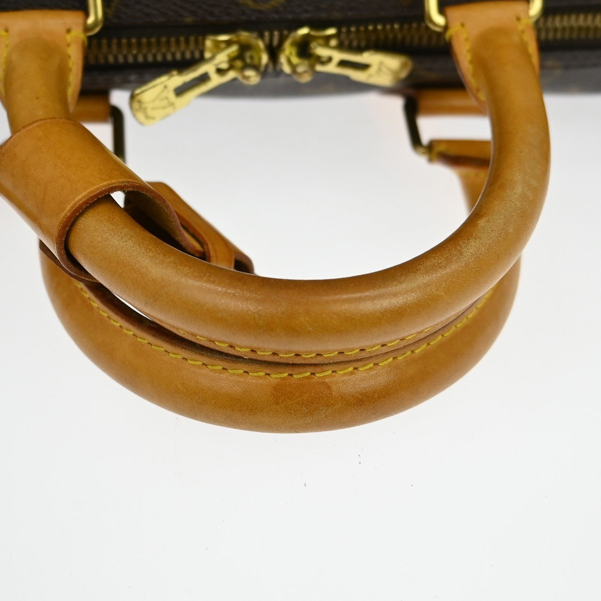 Louis Vuitton Keepall Bandouliere Bag Monogram Canvas Brown Canvas Travel Bag Bag (Pre-Owned)