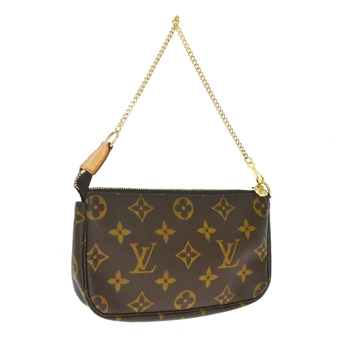 Louis Vuitton Pochette Accessoires Nm Monogram Canvas Brown Canvas Clutche & Pouche Bag (Pre-Owned)