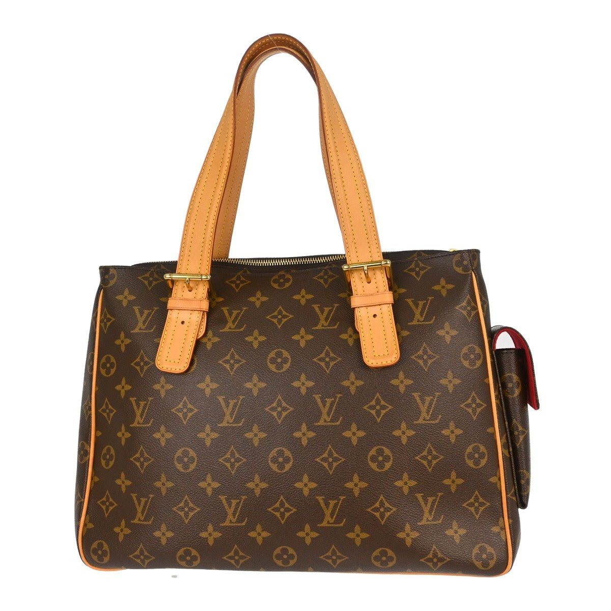 Louis Vuitton Multipli Cite Handbag Monogram Canvas Brown Canvas Handbag (Pre-Owned)