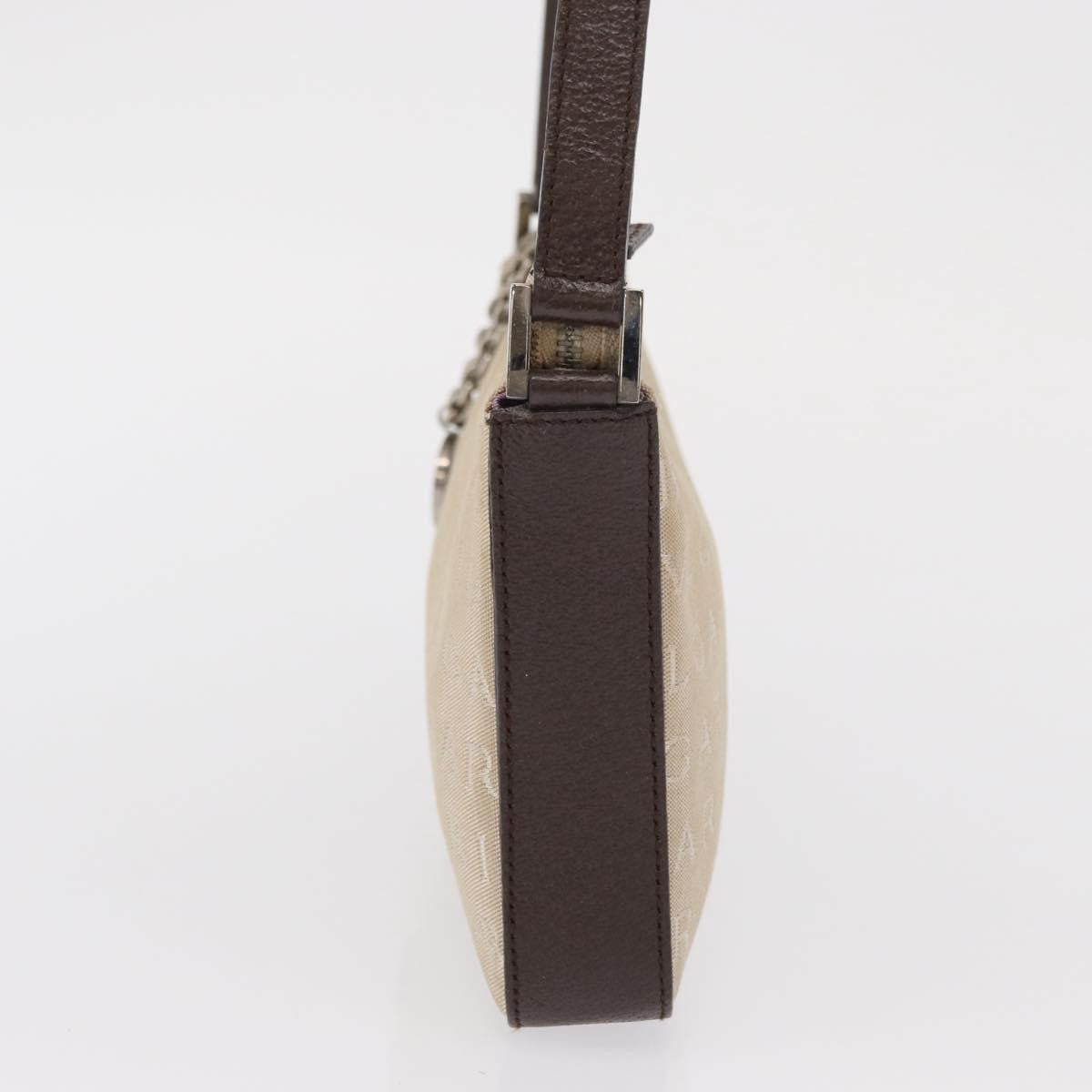 Bvlgari Pouch Canvas Beige Canvas Clutche & Pouche Bag (Pre-Owned)