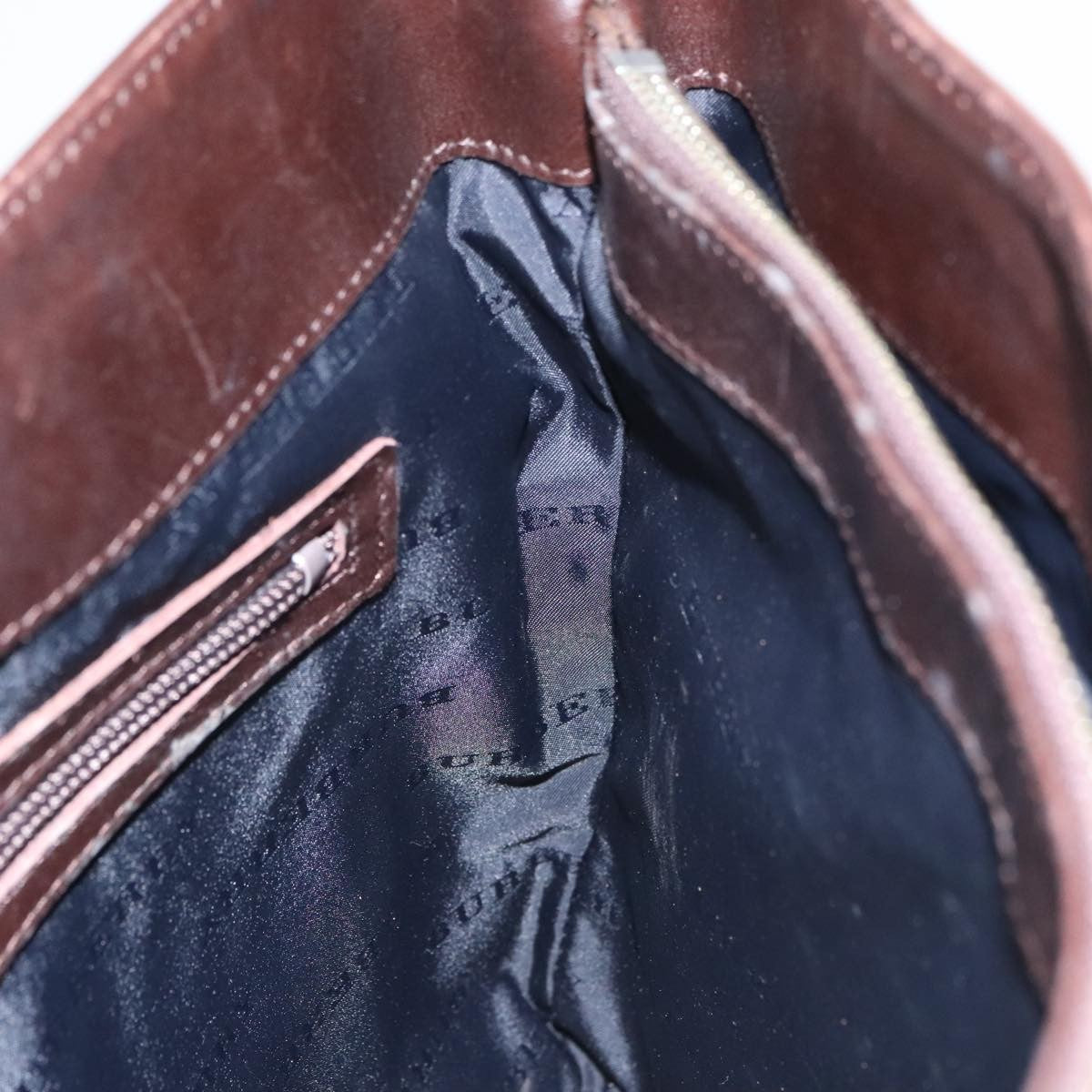 Burberry Nova Check Tote Canvas And Leather Beige Canvas Tote Bag Bag (Pre-Owned)