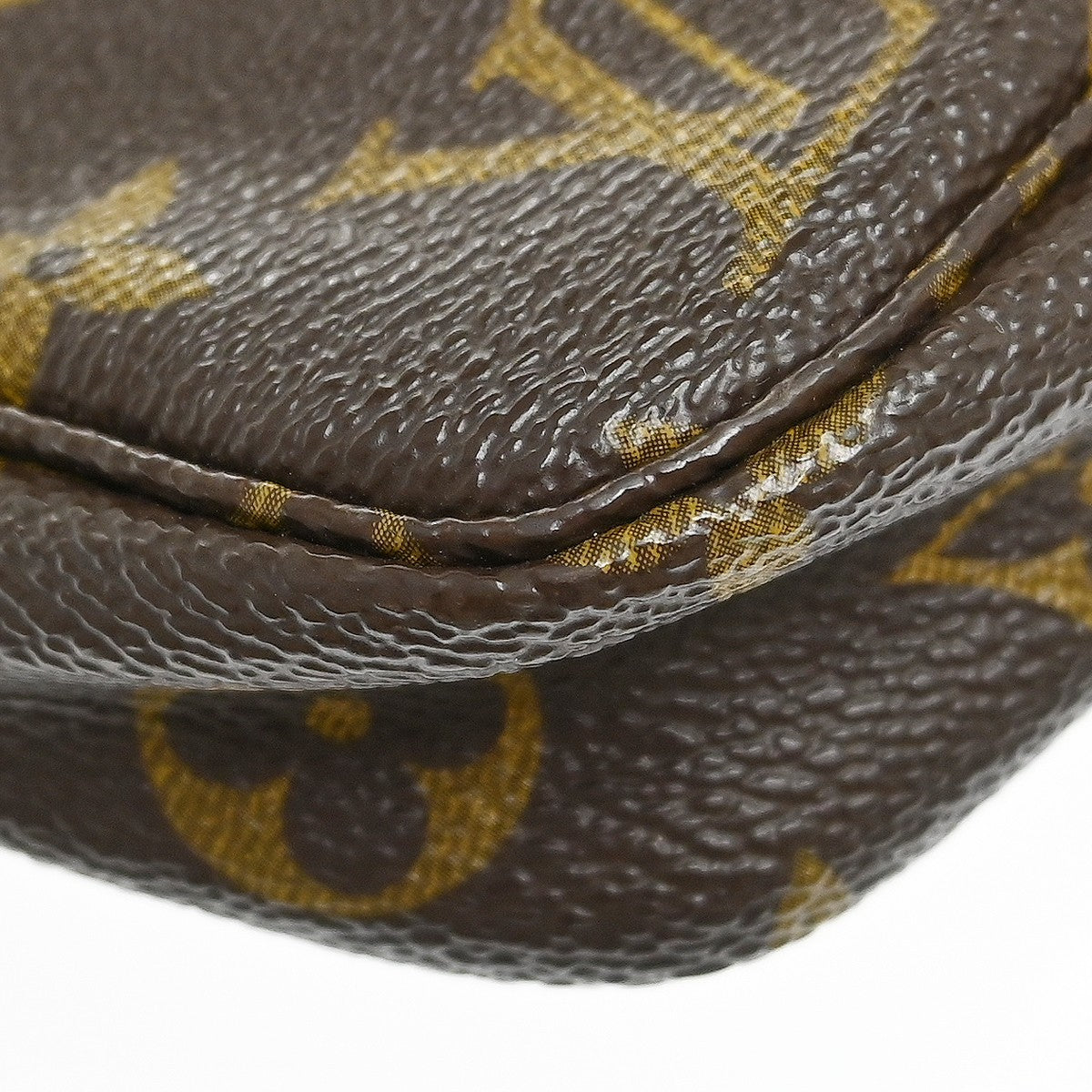Louis Vuitton Pochette Accessoires Nm Monogram Canvas Brown Canvas Clutche & Pouche Bag (Pre-Owned)