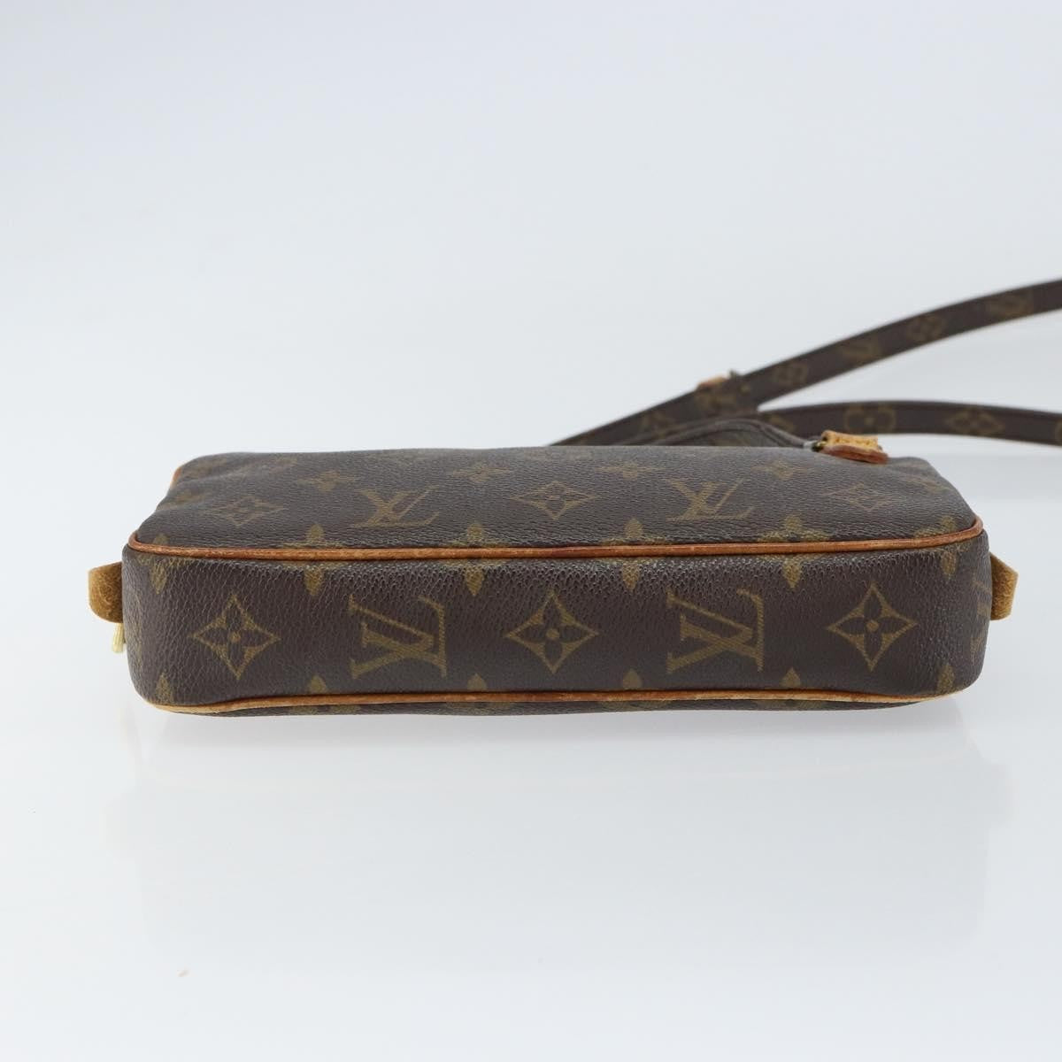 Louis Vuitton Pochette Marly Bandouliere Bag Monogram Canvas Brown Canvas Clutche & Pouche Bag (Pre-Owned)