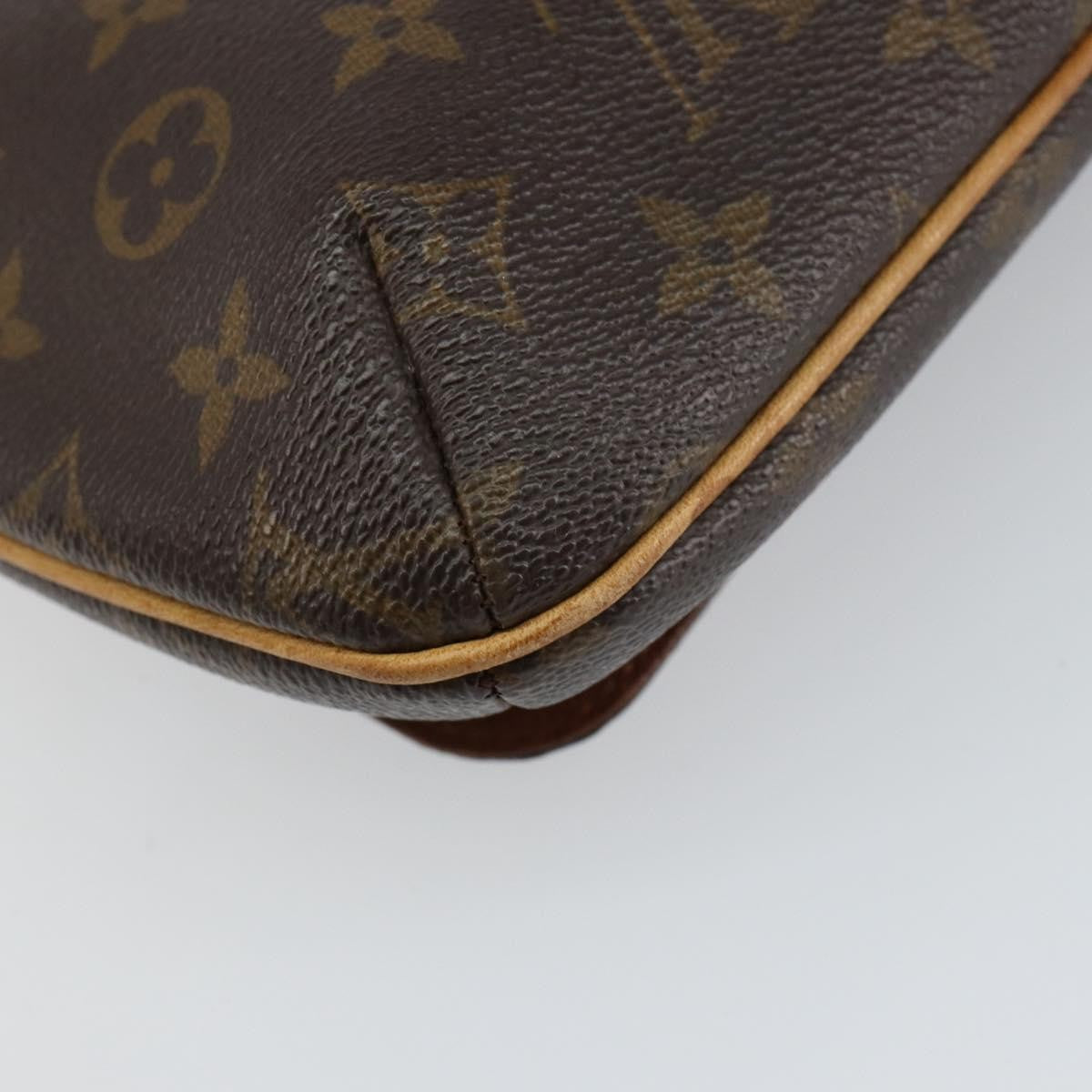 Louis Vuitton Musette Salsa Handbag Monogram Canvas Brown Canvas Shoulder Bag Bag (Pre-Owned)