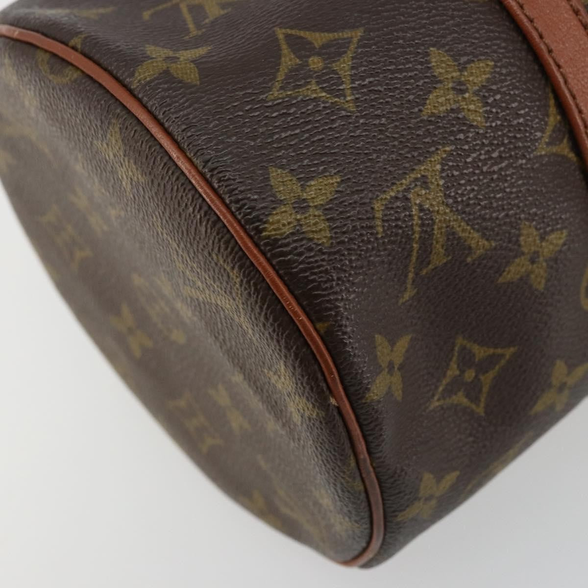 Louis Vuitton Papillon Handbag Monogram Canvas Brown Canvas Handbag (Pre-Owned)