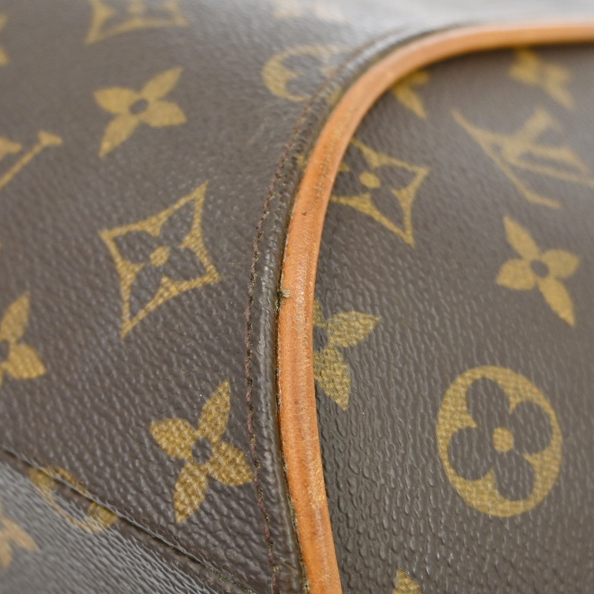 Louis Vuitton Ellipse Bag Monogram Canvas Brown Canvas Handbag (Pre-Owned)
